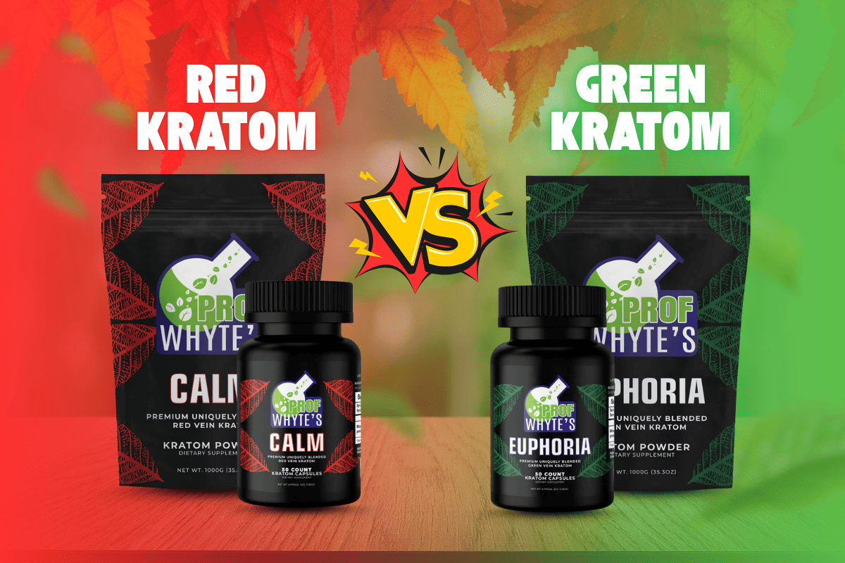 Red Vs Green Kratom: Which Vein Is Right For You?