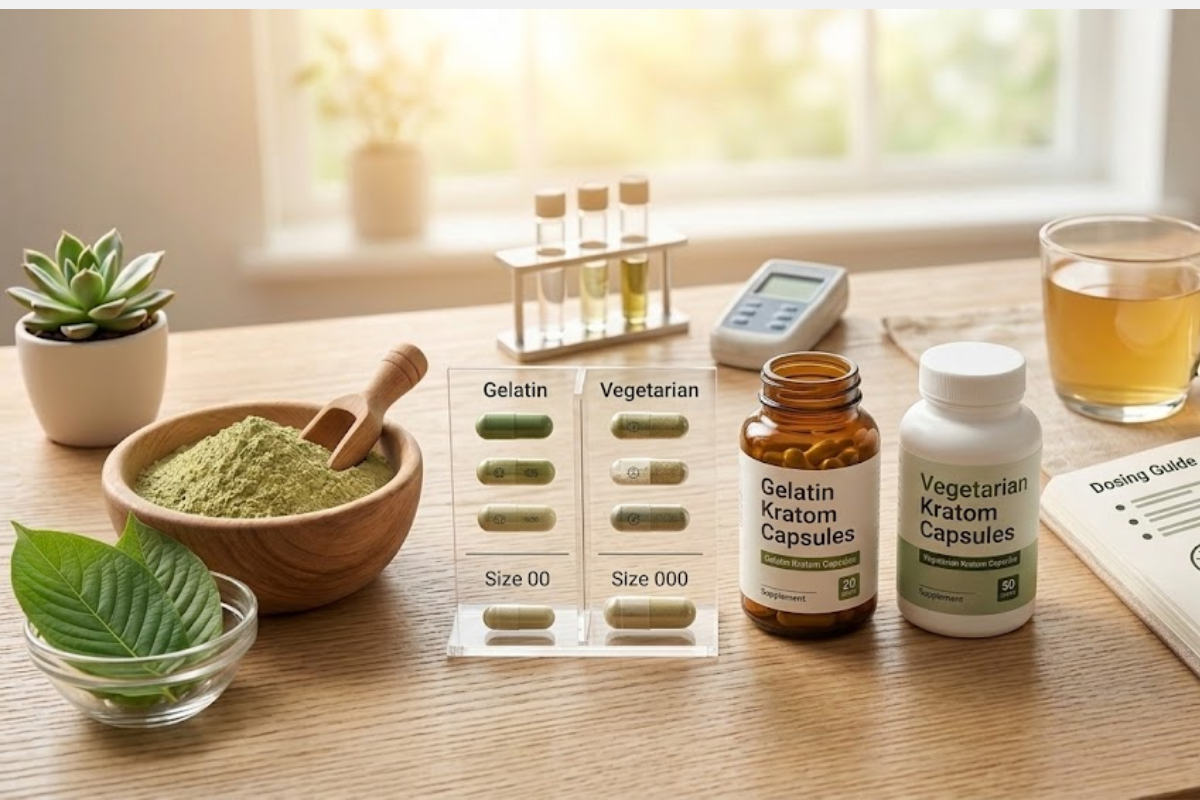 Kratom Capsules Buying Guide: Gelatin vs Vegetarian, Sizes & Dosing Tips