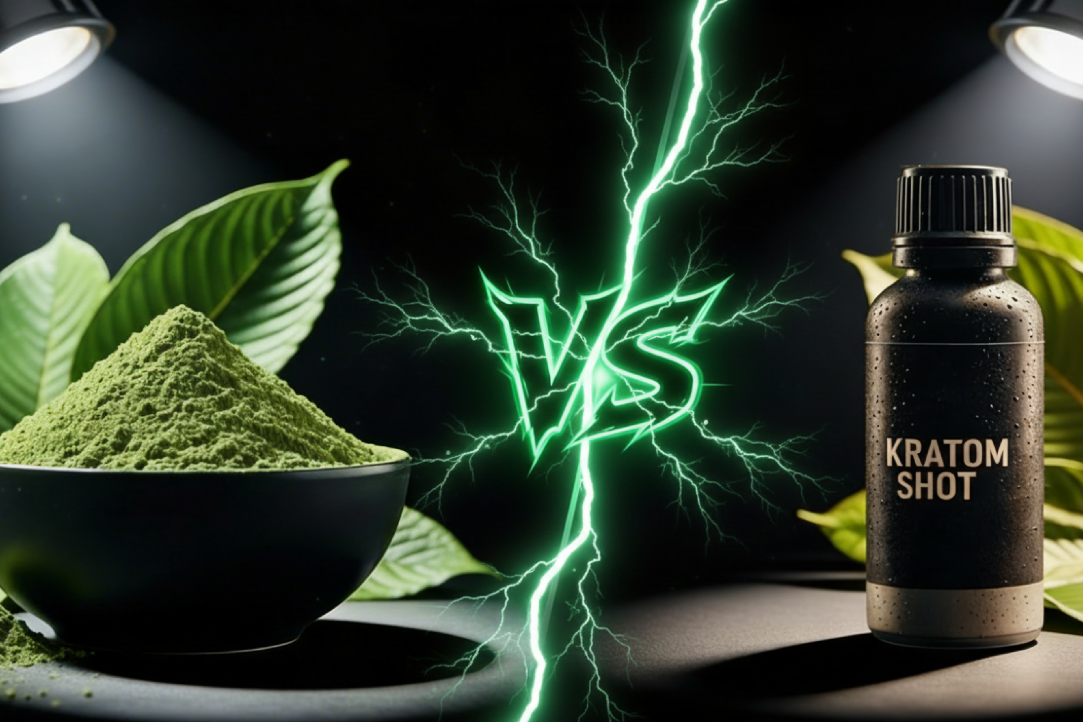 Kratom Shots vs Powder