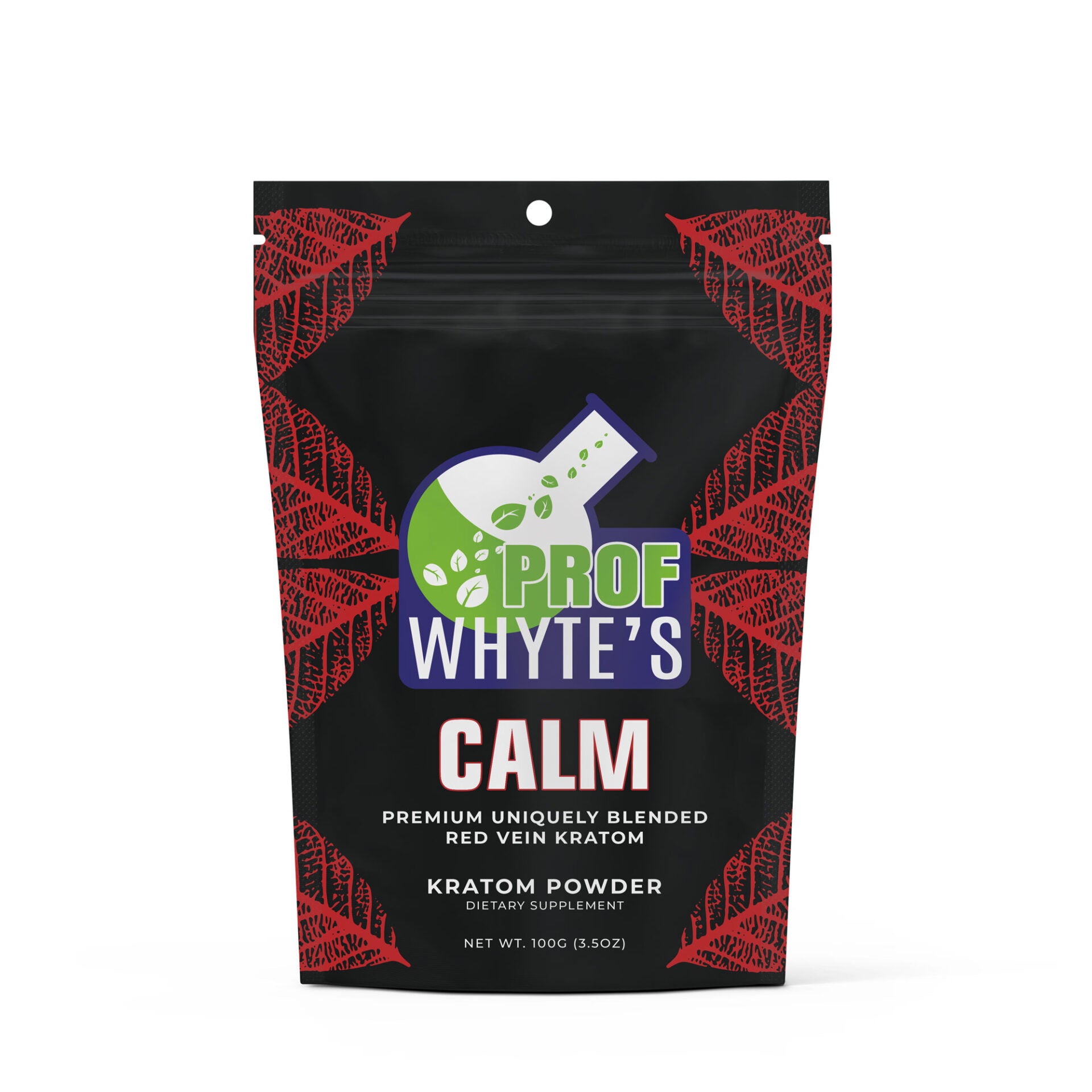 Professor Whyte's Red Vein Calm Kratom Powder 100G