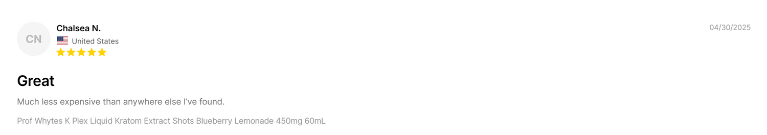 Professor Whytes Kratom