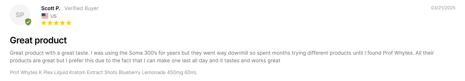 Professor Whytes Kratom