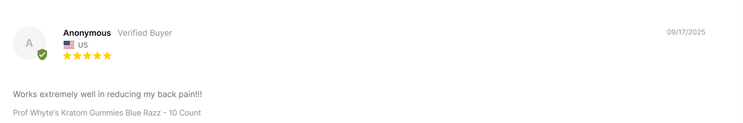 Professor Whytes Kratom