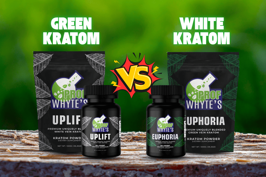 Green Kratom vs White Kratom: Understanding the Key Differences