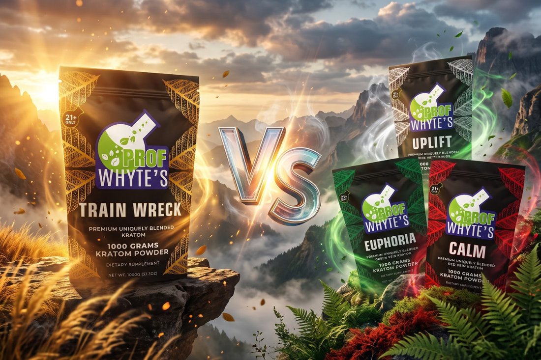 Gold Kratom vs Green, Red & White Kratom: Key Differences Explained