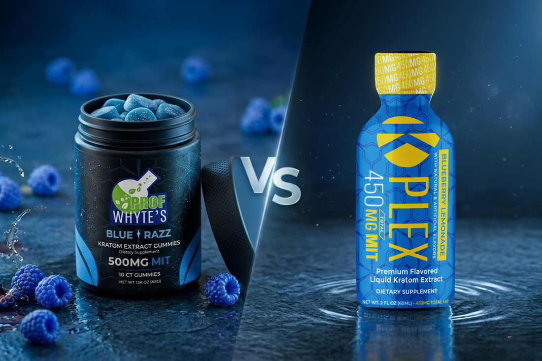 Kratom Gummies vs Kratom Shots