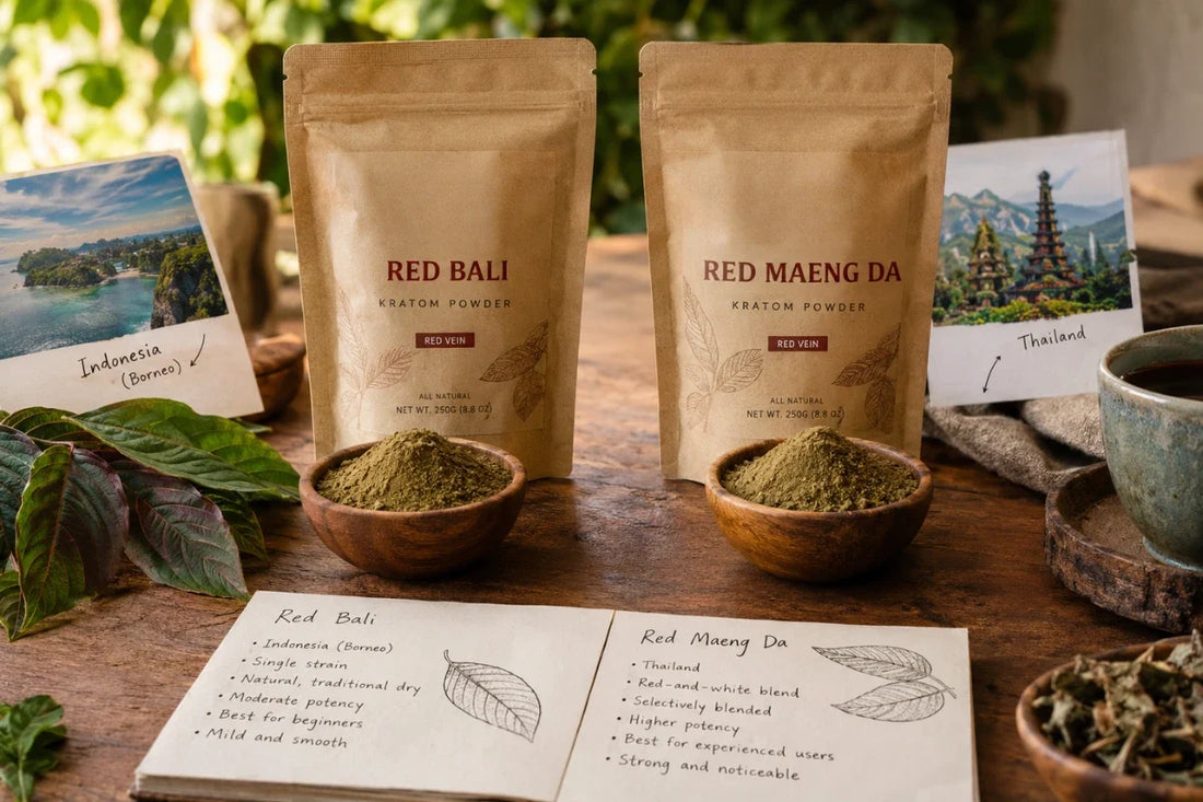 Red Vein Bali vs Maeng Da Kratom: Key Differences