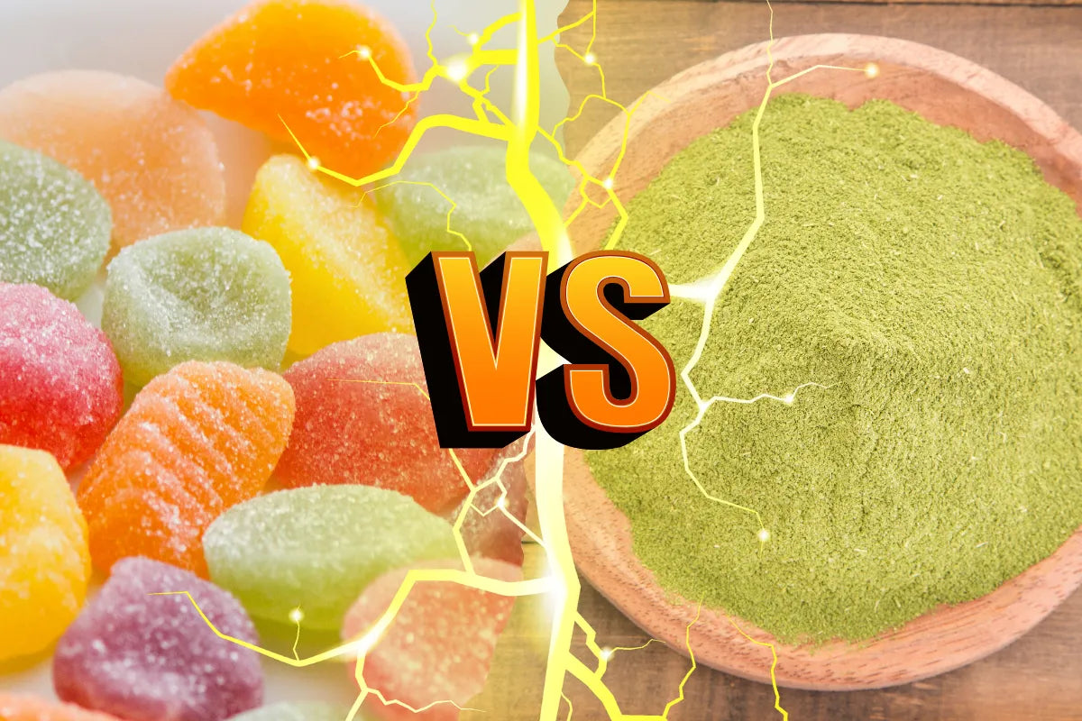 Kratom Gummies vs Powder: Which Is Right for You?