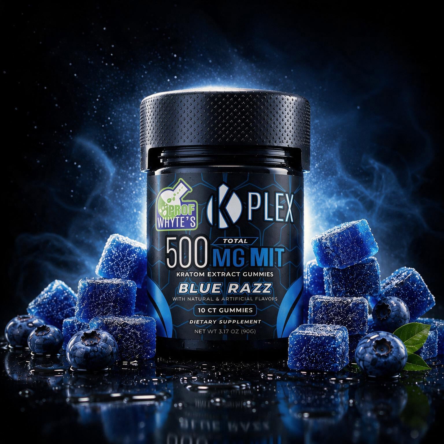 Kratom Blue Razz Gummies