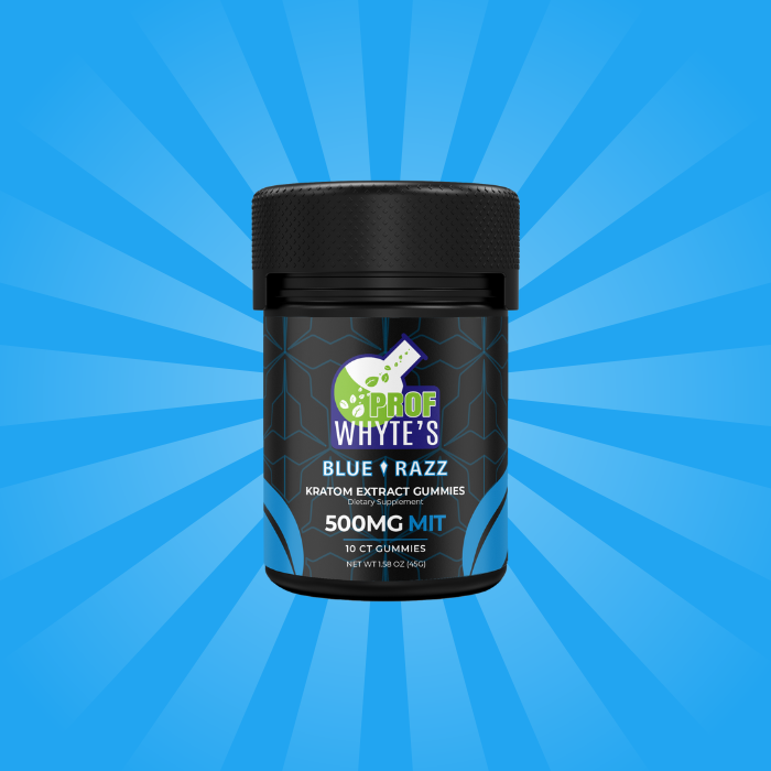 Kratom Blue Razz Gummies