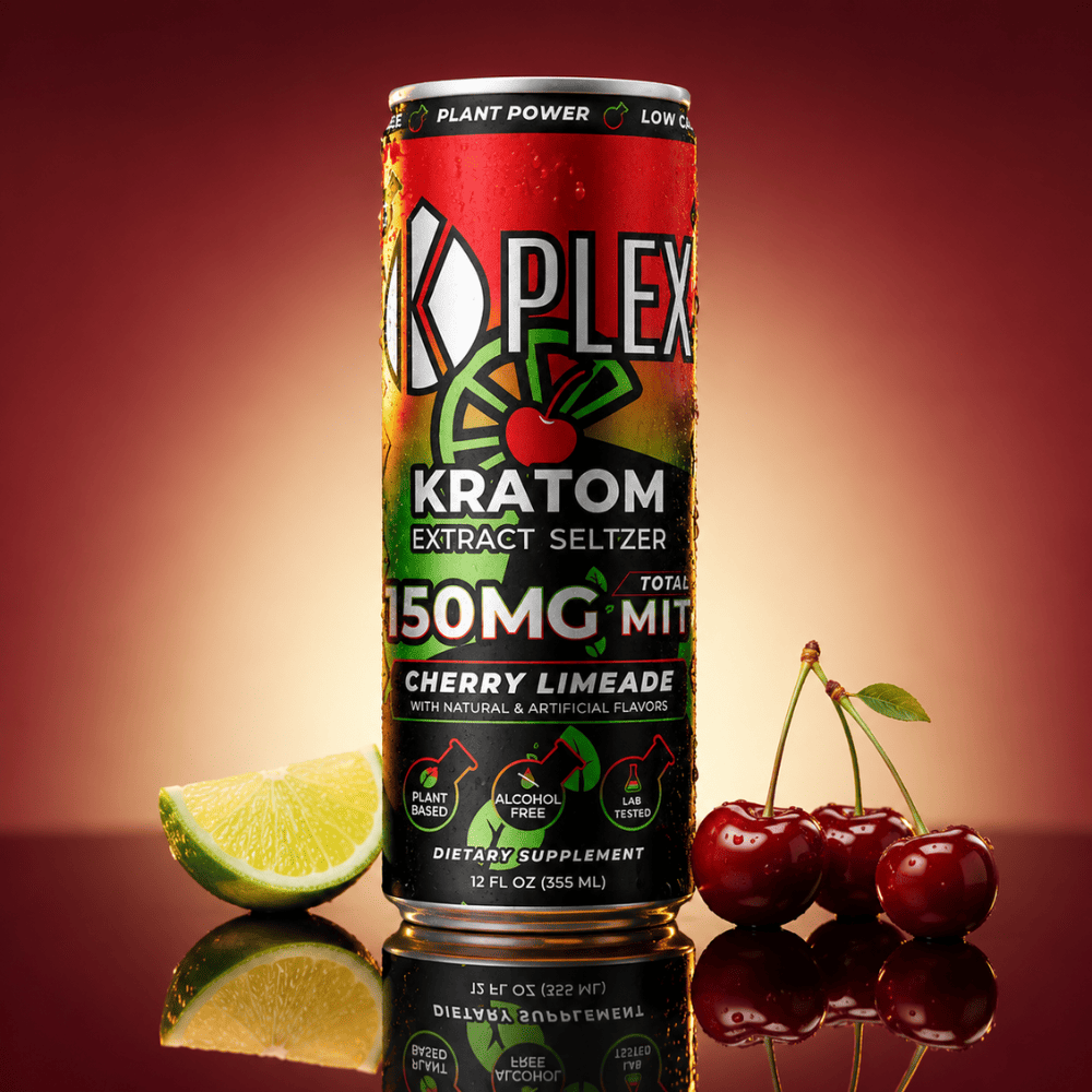 K-Plex 150MG MIT Cherry Limeade Kratom Seltzer