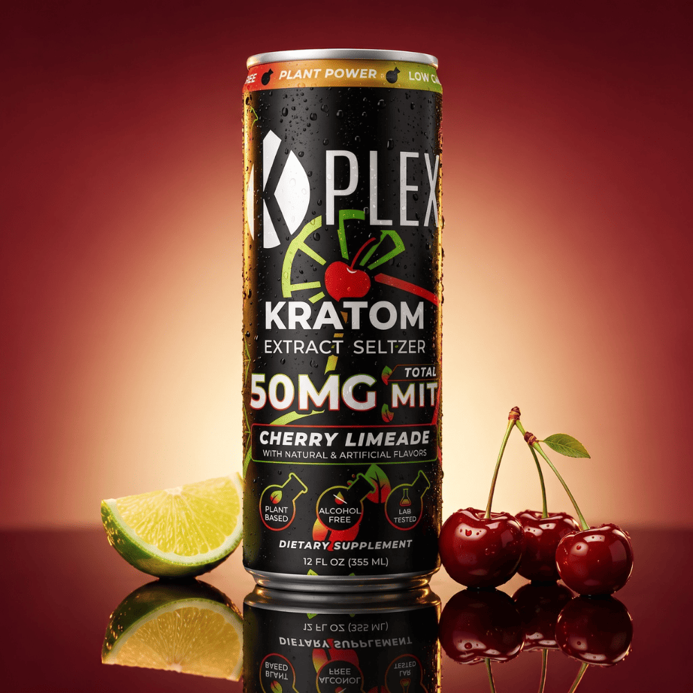 K-Plex 50MG MIT Cherry Limeade Kratom Seltzer