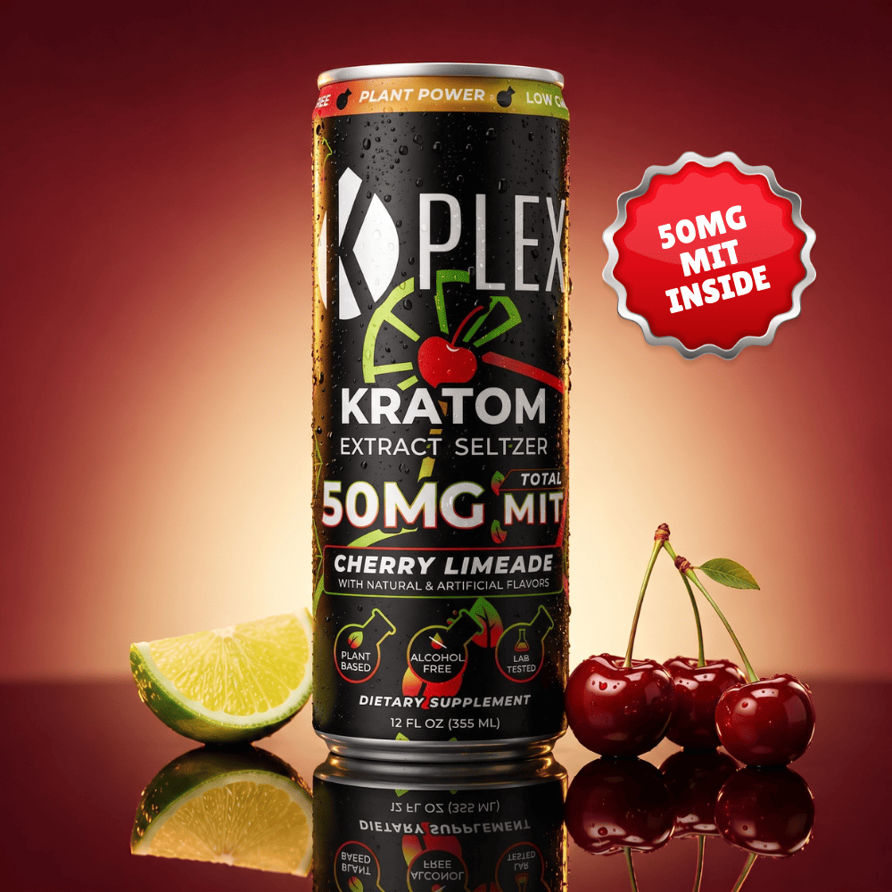 50MG MIT Per Can Cherry Lemonade K-Plex Functional Seltzer