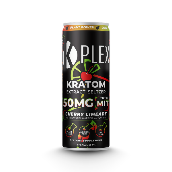 50MG MIT Cherry Limeade Kratom Seltzer