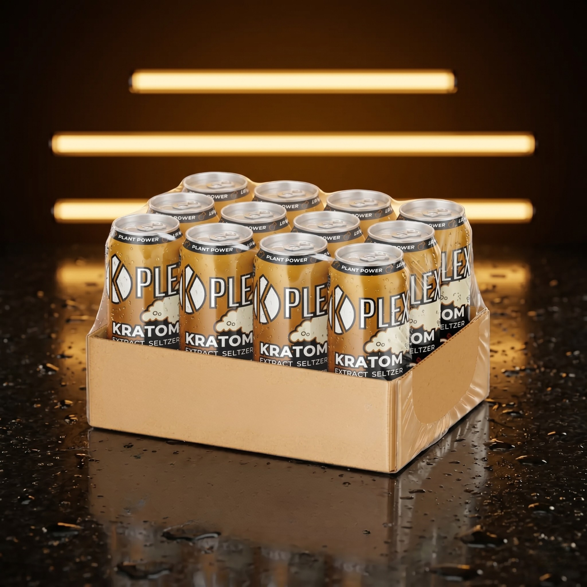 K-Plex 150MG MIT Root Beer Kratom Seltzer