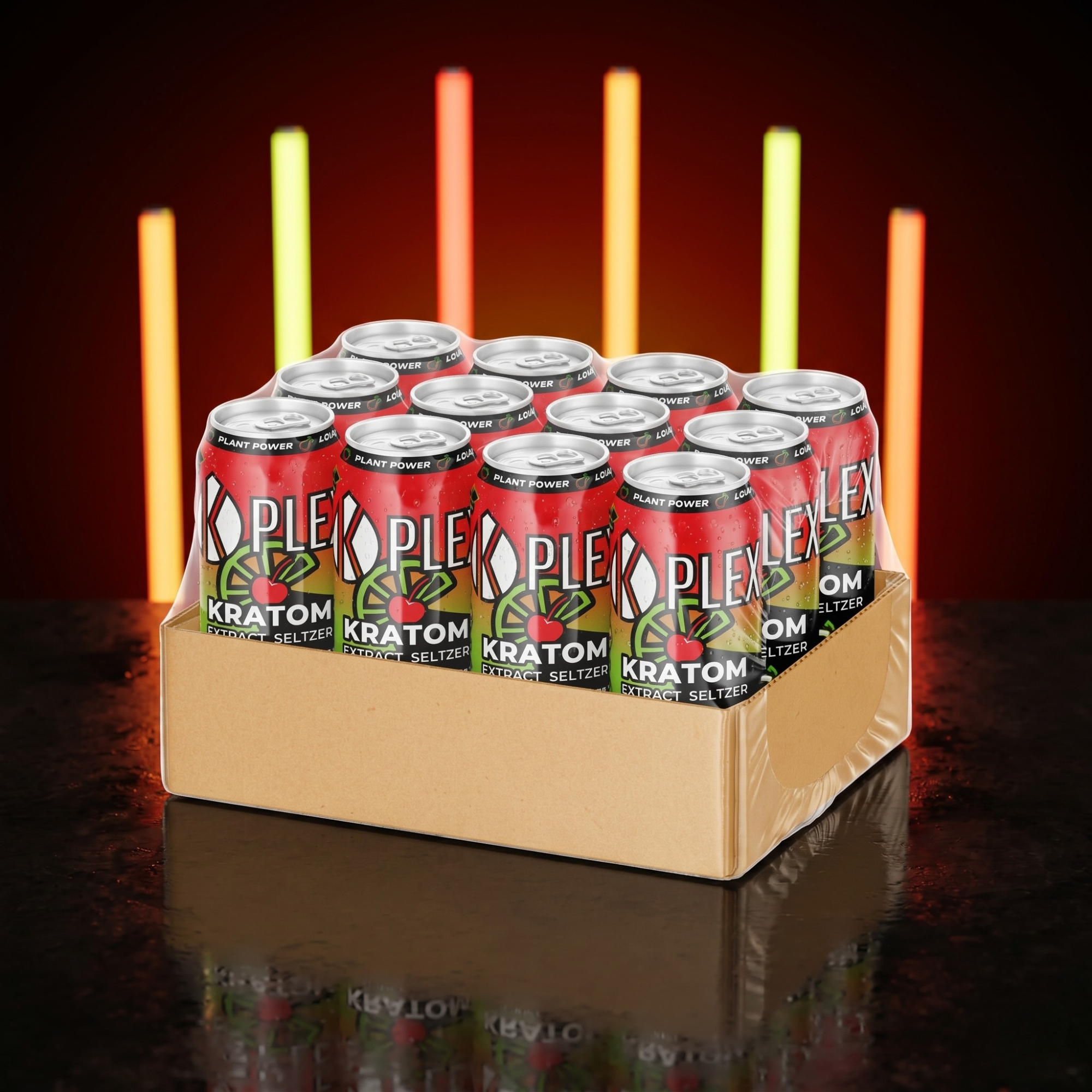 K-Plex 150MG MIT Cherry Limeade Kratom Seltzer