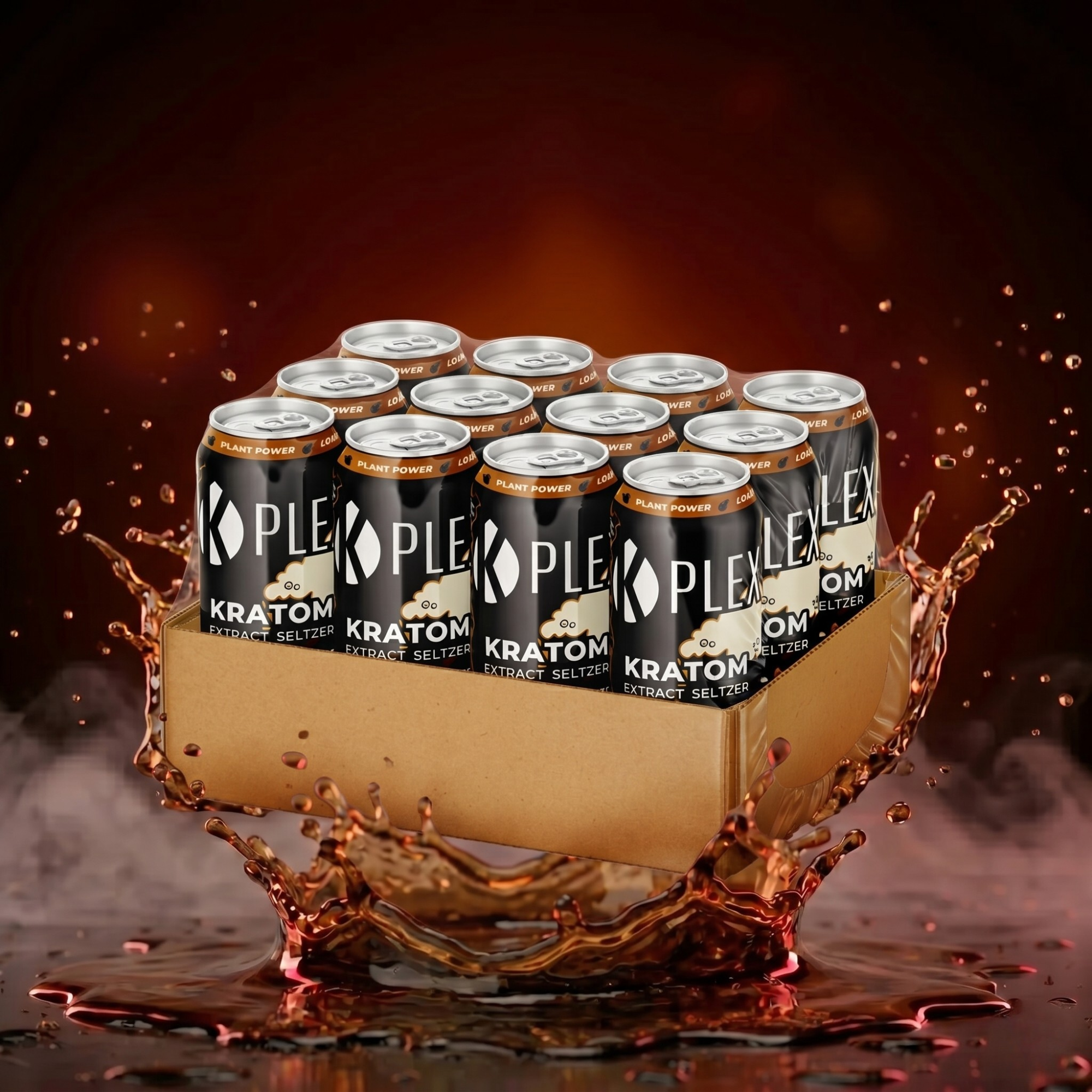 K-Plex 50MG MIT Root Beer Kratom Seltzer