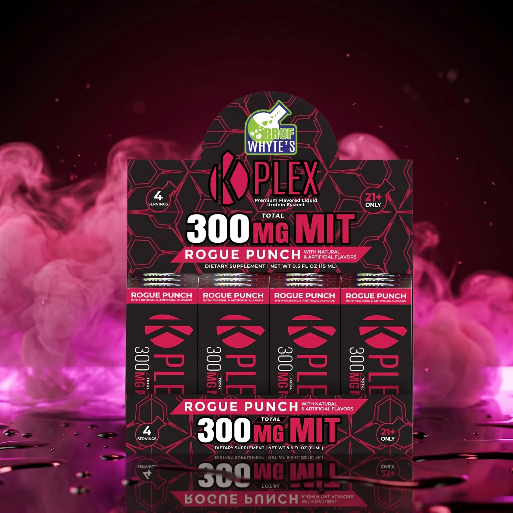 K-Plex Rogue Punch Kratom Extract Shots 300mg