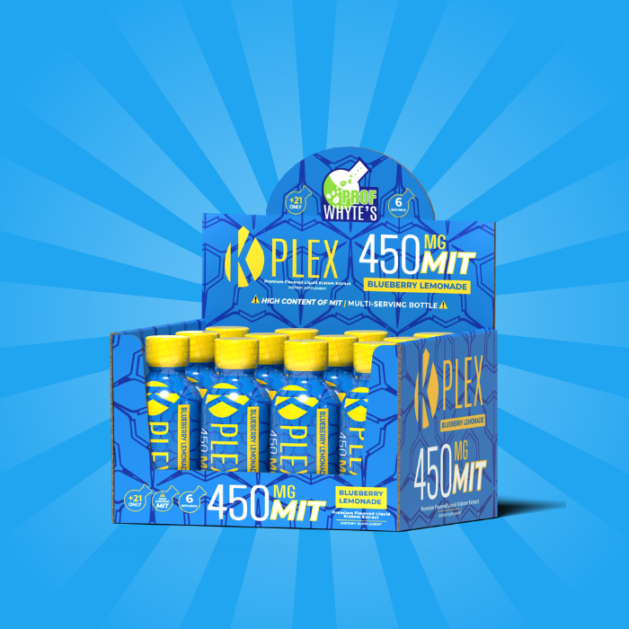 K-Plex Liquid Kratom Extract Shots 450MG