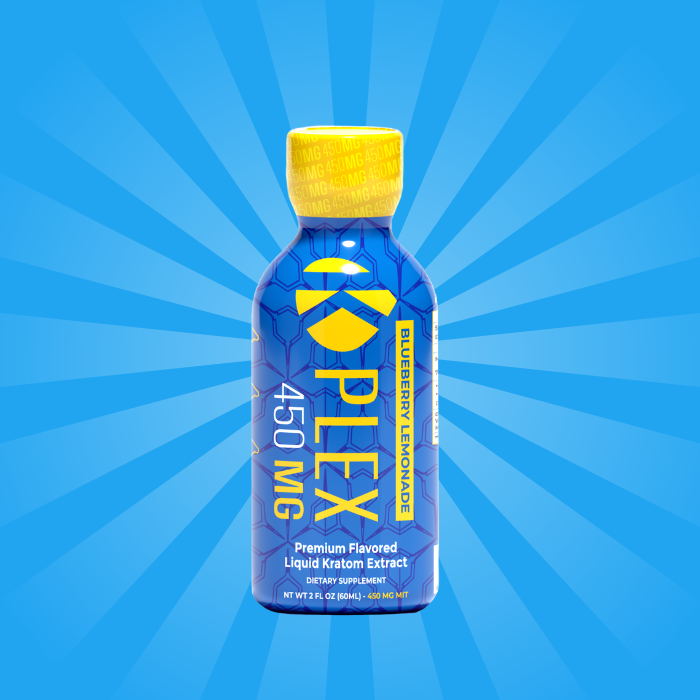 K-Plex Liquid Kratom Extract Shots 450MG
