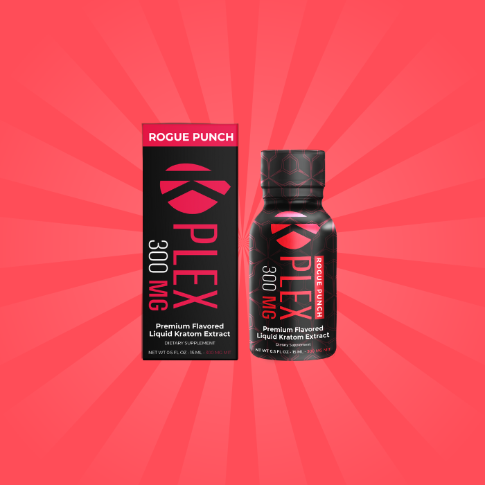 K-Plex Rogue Punch Kratom Extract Shots 300mg