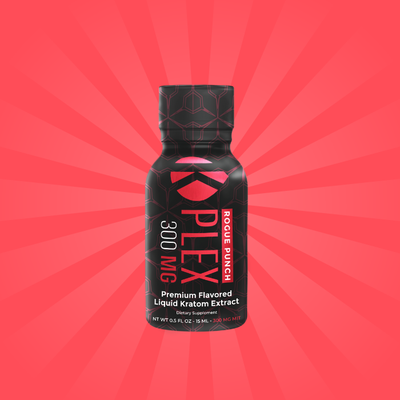 K-Plex Rogue Punch Kratom Extract Shots 300mg