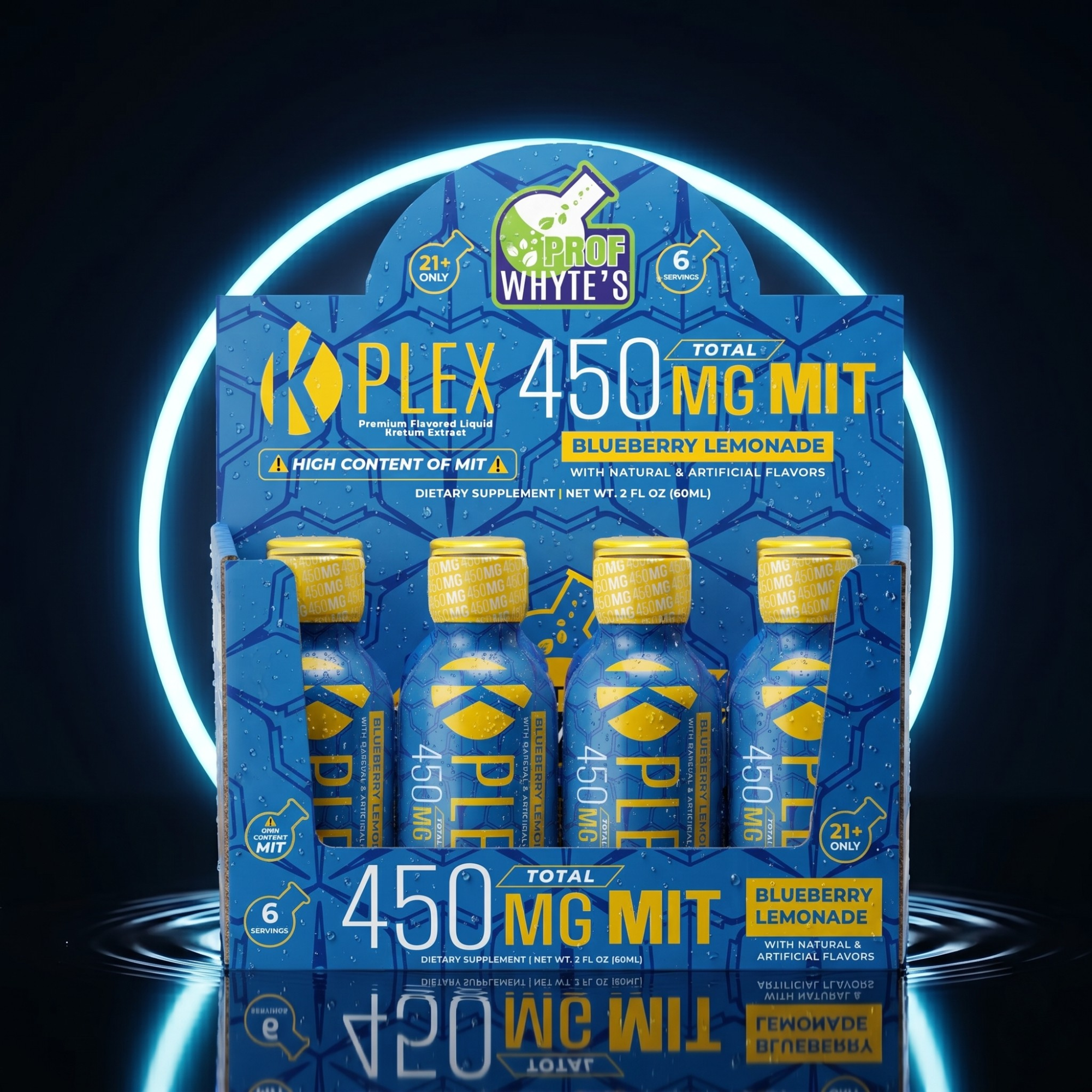 K-Plex Liquid Kratom Extract Shots 450MG