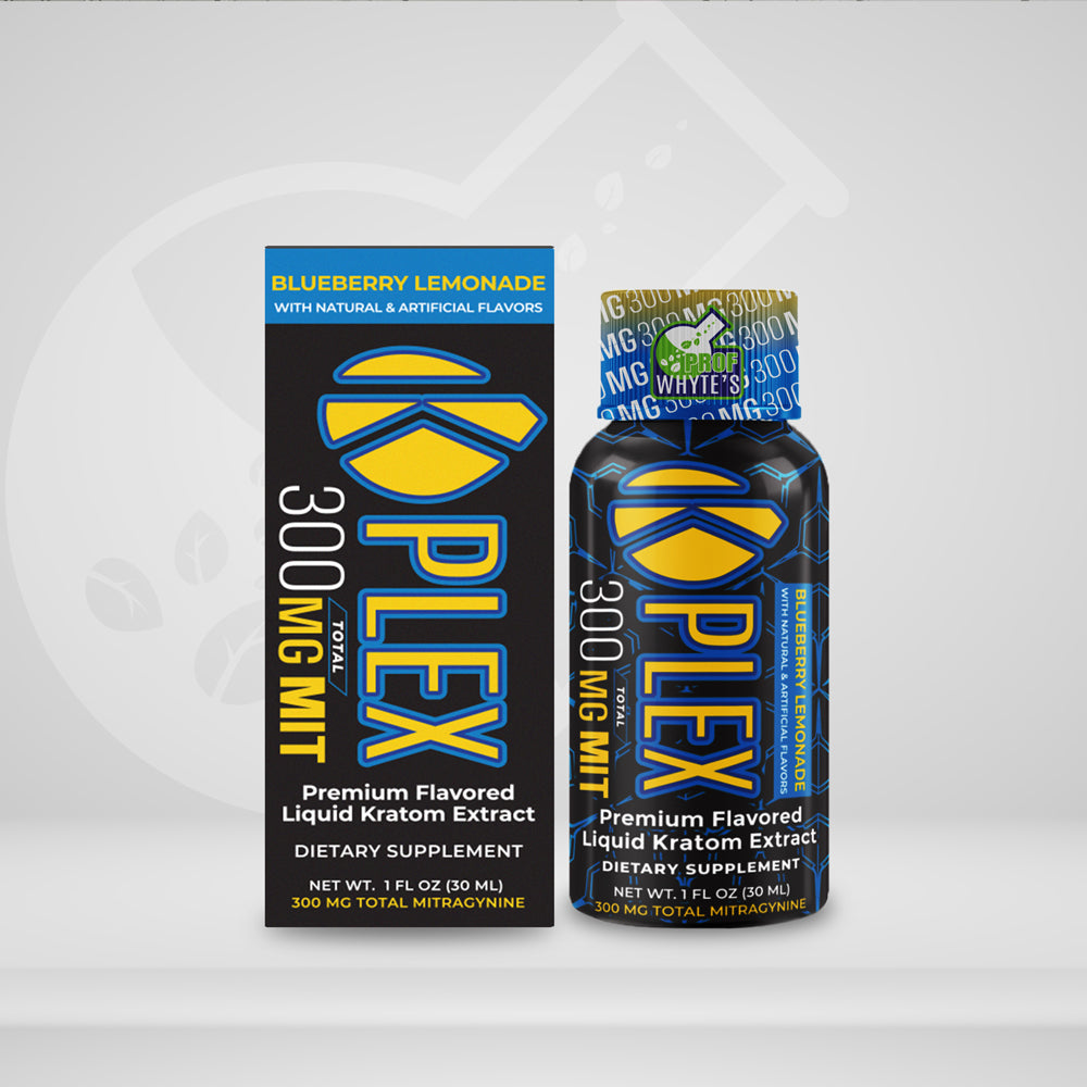 K-Plex Blueberry Lemonade Kratom Extract Shots 300mg