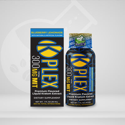 K-Plex Blueberry Lemonade Kratom Extract Shots 300mg