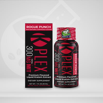 K-Plex Rogue Punch Kratom Extract Shots 300mg