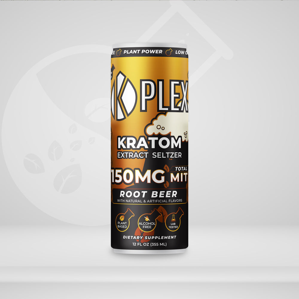 150MG MIT Root Beer Kratom Seltzer