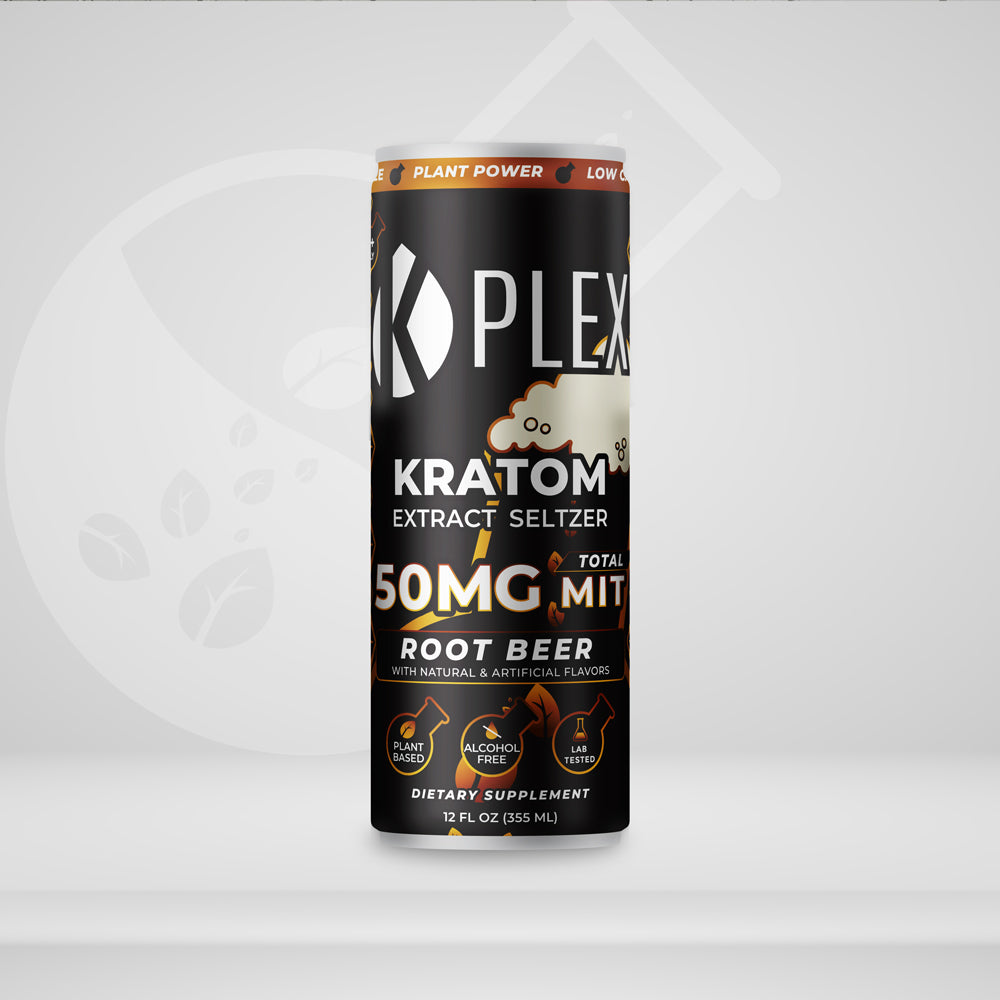 50MG MIT Root Beer Kratom Seltzer