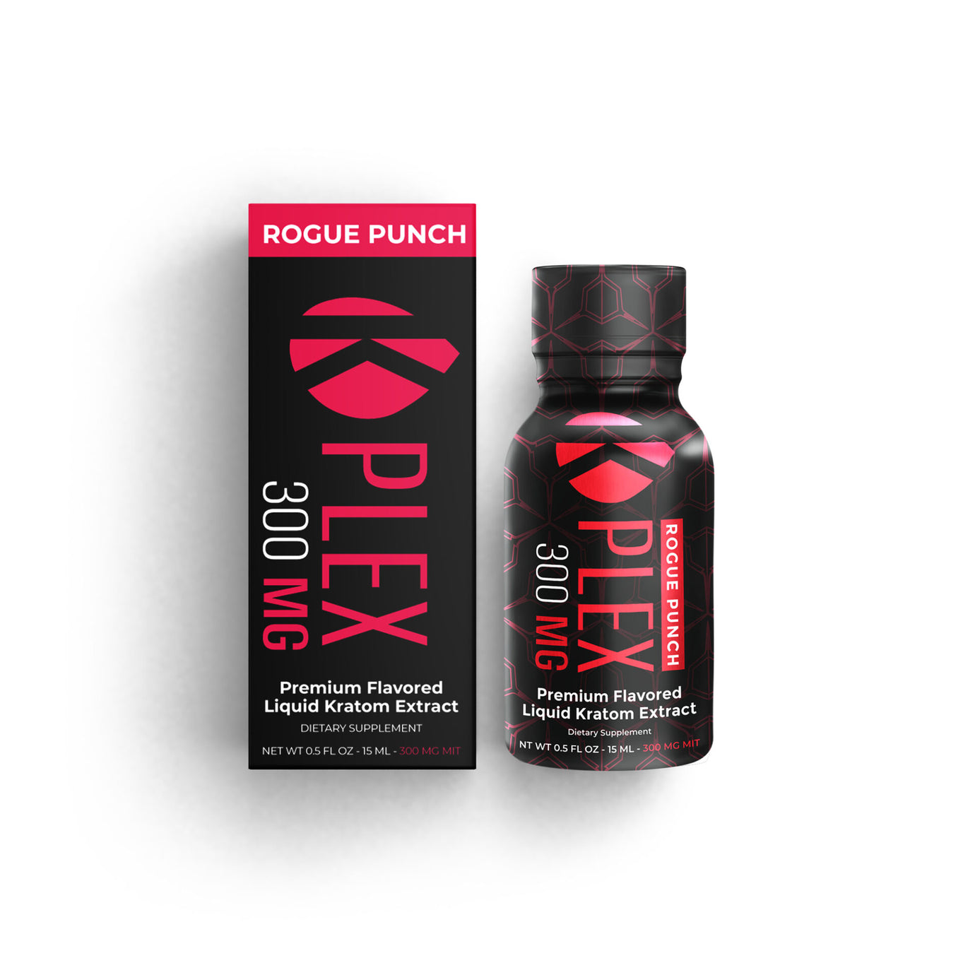 K-Plex Rogue Punch Kratom Extract Shots 300mg