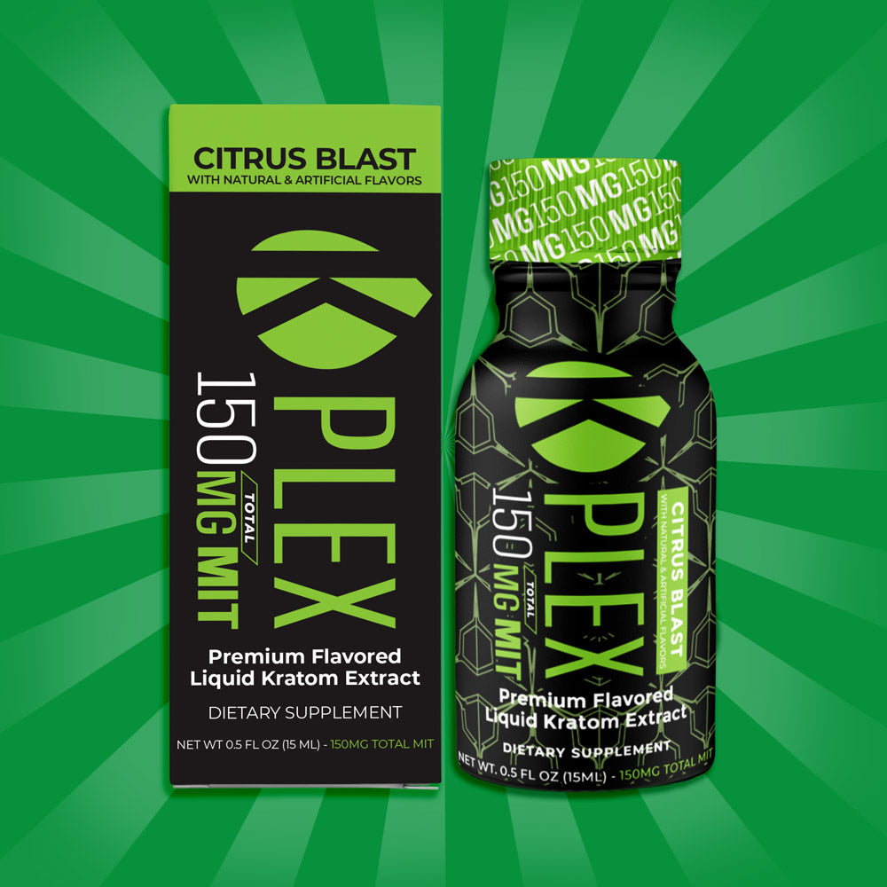 K-Plex Liquid Kratom Extract Shots 150MG