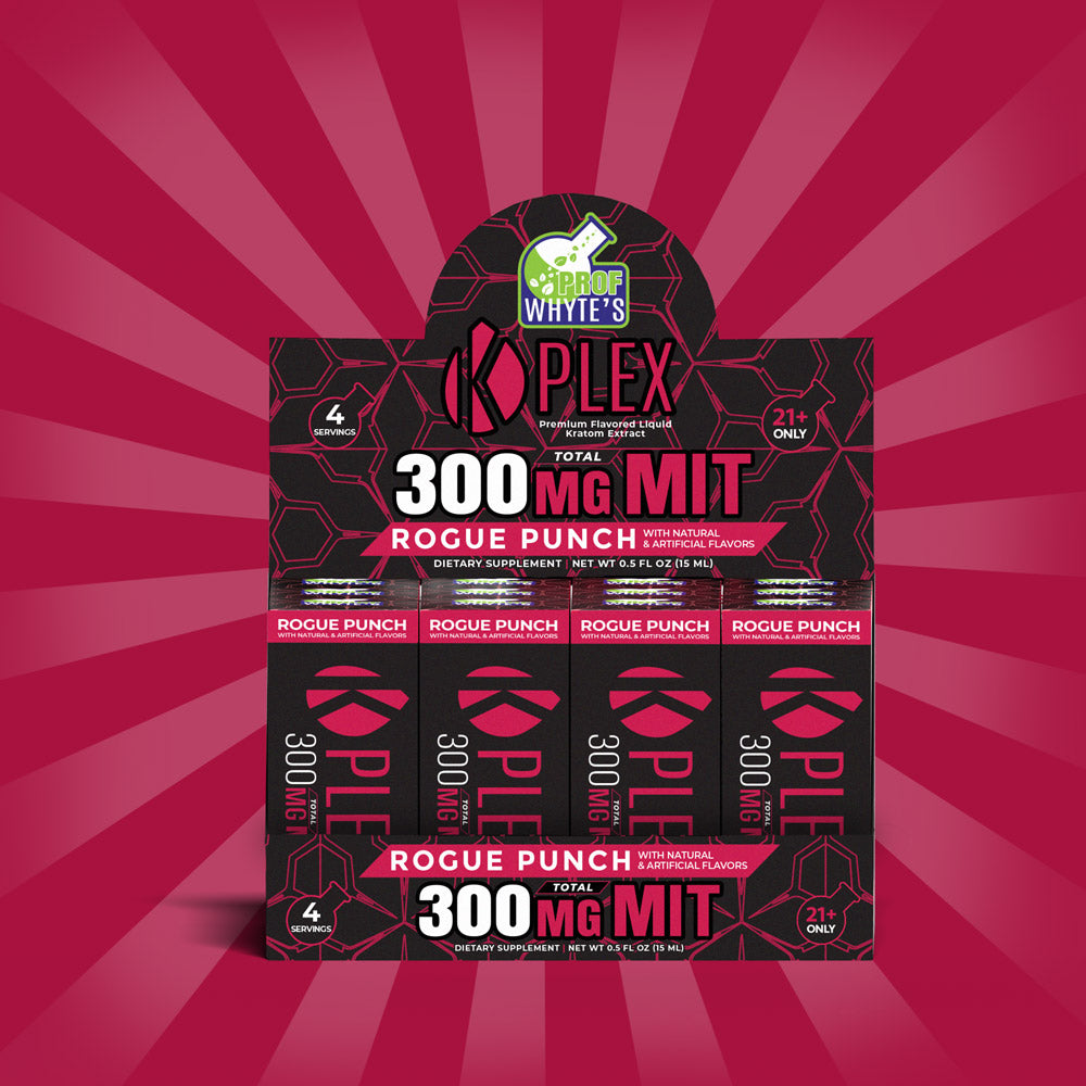 K-Plex Rogue Punch Kratom Extract Shots 300mg