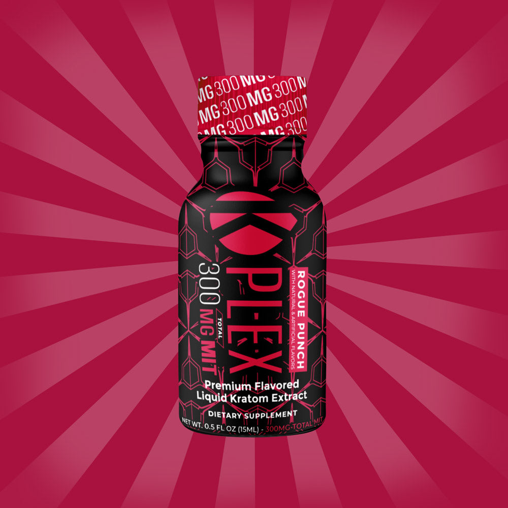 K-Plex Rogue Punch Kratom Extract Shots 300mg