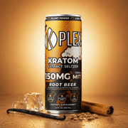K-Plex 150MG MIT Root Beer Kratom Seltzer