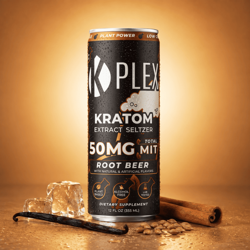 K-Plex 50MG MIT Root Beer Kratom Seltzer