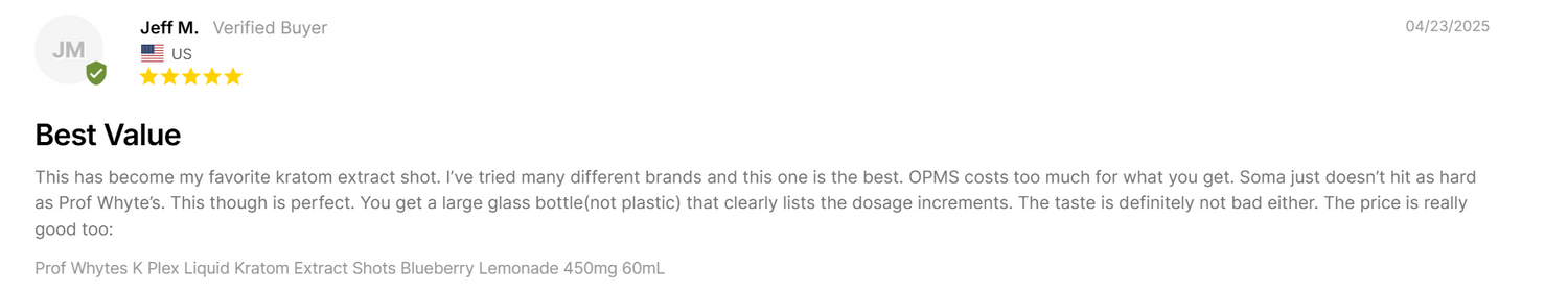 Professor Whytes Kratom 