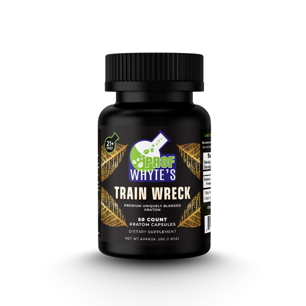 Trainwreck Kratom Capsules