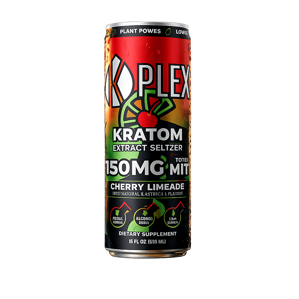 K-Plex 150MG MIT Cherry Limeade Kratom Seltzer