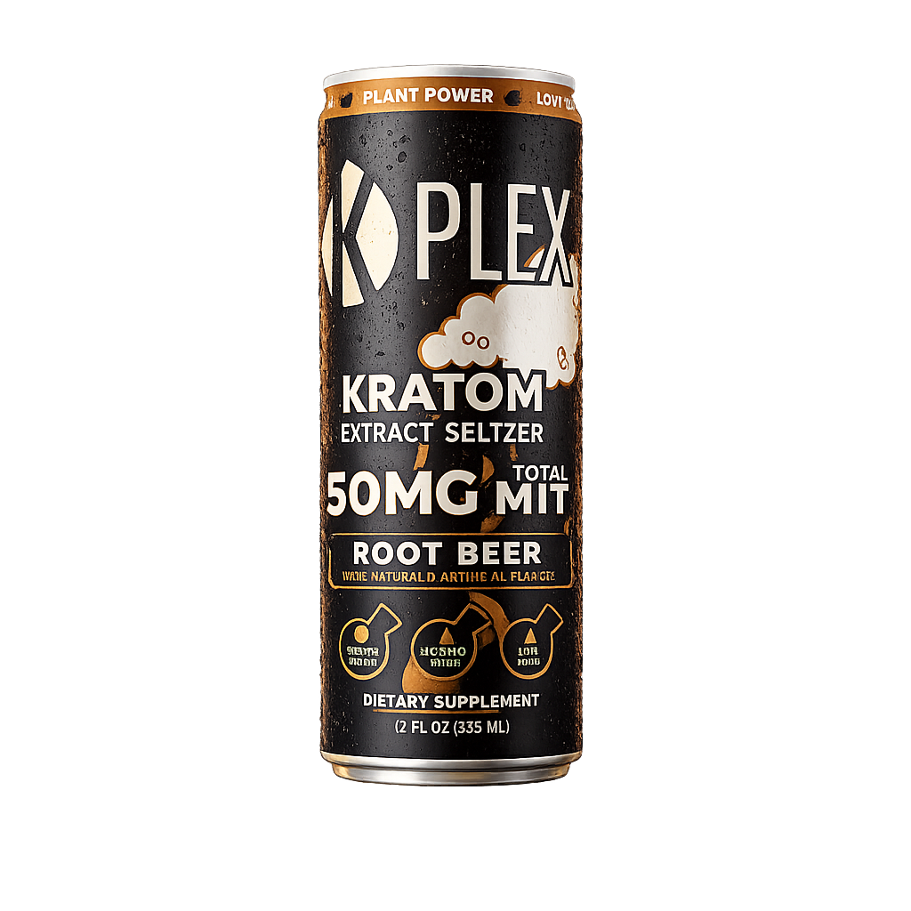 50MG MIT Root Beer Kratom Seltzer
